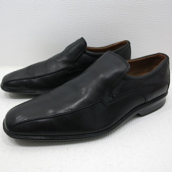 Clarks Flexlight Black Leather Comfort Dress Men\'s Footwear Loafers Shoes 10 M main image 7